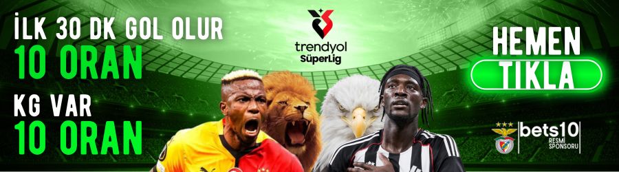 Bets10 Ekstra Oran Derbide Kazandırıyor