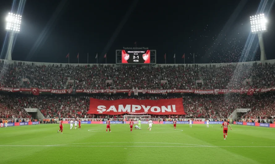 Türkiye Kupası Finali: Corendon Airlines Park’ta Yeni Tarih Belirlendi