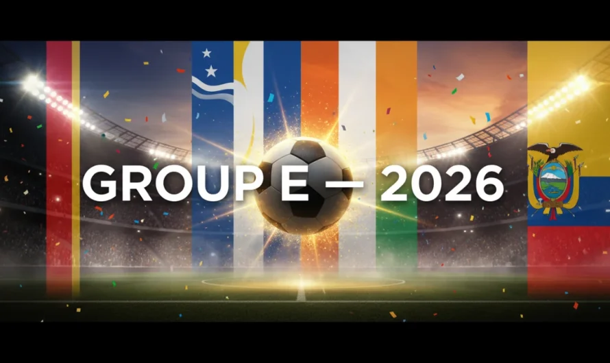 2026 Dünya Kupası E Grubu: Almanya’nın Yeniden Doğuşu, Curaçao’nun Hayali ve Fildişi Sahili’nin Yükselişi