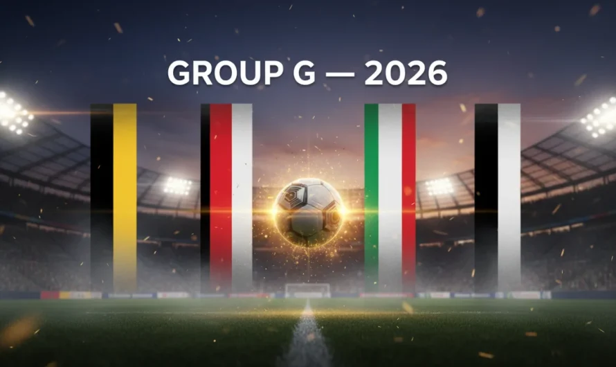 2026 Dünya Kupası G Grubu: Belçika, Mısır, İran ve Yeni Zelanda’nın Savaş Alanı