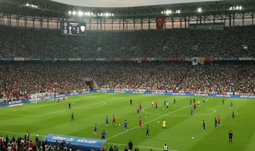 2026/27 Süper Lig Sezonu Açılış Haftası Maç Programı Bilgileri